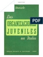 Las Organizaciones Juveniles en Italia