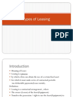 Types of Leasing