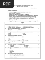 Class XI Practise Papers1