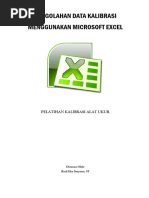 04 Pengolahan Data Kalibrasi Menggunakan Microsoft Excel Edisi 5