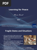 Learning For Peace