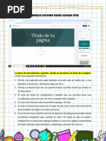 GESTION Y LIDERAZGO ESCOLAR DESDE GOOGLE SITES