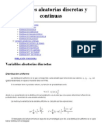 Variables Aleatorias