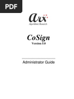 CoSign 5 Administrator's Guide