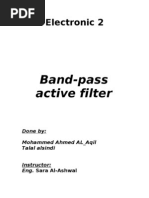 A Basic Introduction To Band-Pass Filter