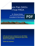 Chronic Pain SAQ's