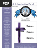 Bulletin - February 26, 2012