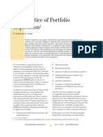 The Practice of Portfolio Replication: Algo Research Quarterly Vol. 3, No.2 September 2000