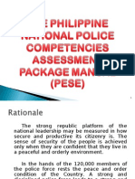 Police Exec Service Examination (PESE)