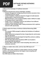 INSEM IMP SOFTWARE DEFINED NETWORKS UNIT 1