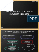 Curs 2.1 - Incercari Distructive Otel