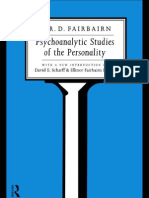 W.R.D. Fairbairn - Psychoanalytic Studies of The Personality