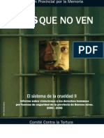 2 INFORME SOBRE CÁRCELES 2005 Ojos Que No Ven - El Sistema de La Crueldad II