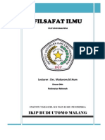 Makalah Filsafat Ilmu