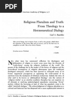 Carl Raschke - Religious Pluralism and Truth