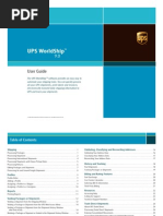 Ups Worldship: User Guide