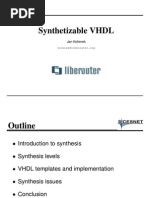 Synthesizable VHDL Slides Ayon