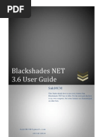 Black Shades NET User Guide