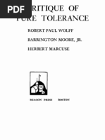 A Critique of Pure Tolerance