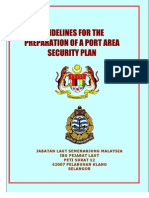 Guideline Preparation of Port Area Security Plan