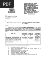 Boiler Specification