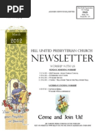 Newsletter: Come and Join Us!