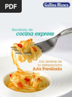 Recetario de Cocina Express