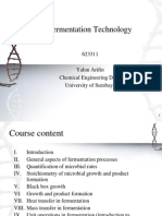 Fermentation Technology Chapter I II III IV