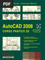 Autocad 2008 - Corso Pratico 2d - P.cerrutif - Matino - Ed - Newcad Nopw