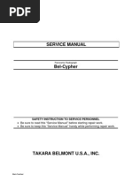 Bel-Cypher OPG Service - Manual