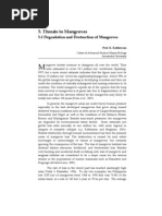 Degradation and Destruction of Mangroves