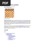 Algebraic Chess Notation