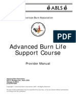 ABLS - Advanced Burn Life Support Provider Manual