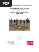 2012-45 Boughton Malherbe Hoard Excavation Report