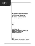 Pharmaceutical Benefits Under State Medical Assistance Programs, 2007