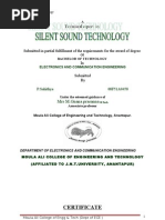 Silent Sound Technology