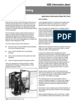 Deer Farming: HSE Information Sheet