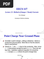 Lecture 13 Method of Images Steady Currents