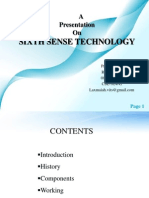 Sixth Sense Technology 08 527