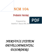 NCM 102 Pedia Nervous, Hema,,Renal, Skeletal