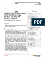 3-Phase Switched Reluctance (SR) Sensorless Motor Control Using A 56F80x, 56F8100 or 56F8300 Device