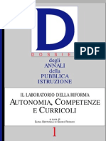 Autonomia, Competenze e Curricoli