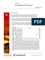 Scotia Mocatta - Gold 2012 Forecast 11-01-11