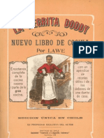 La Negrita Doddy El Nuevo Libro de Cocina Chilena (1911)