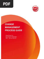 Change Management Process Guide: Coles Group LTD Information Technology IS&O - Service Delivery