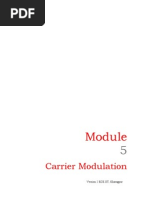 N Carrier Modulatio: Version 2 ECE IIT, Kharagpur