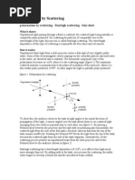 Polarization by Scattering