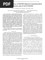 Channel Capacity of IMDD Optical Communication