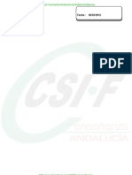 CSIF :: Vacantes Provisionales Concurso Traslados