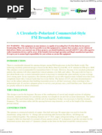 Commercial-Style CP Dipole FM